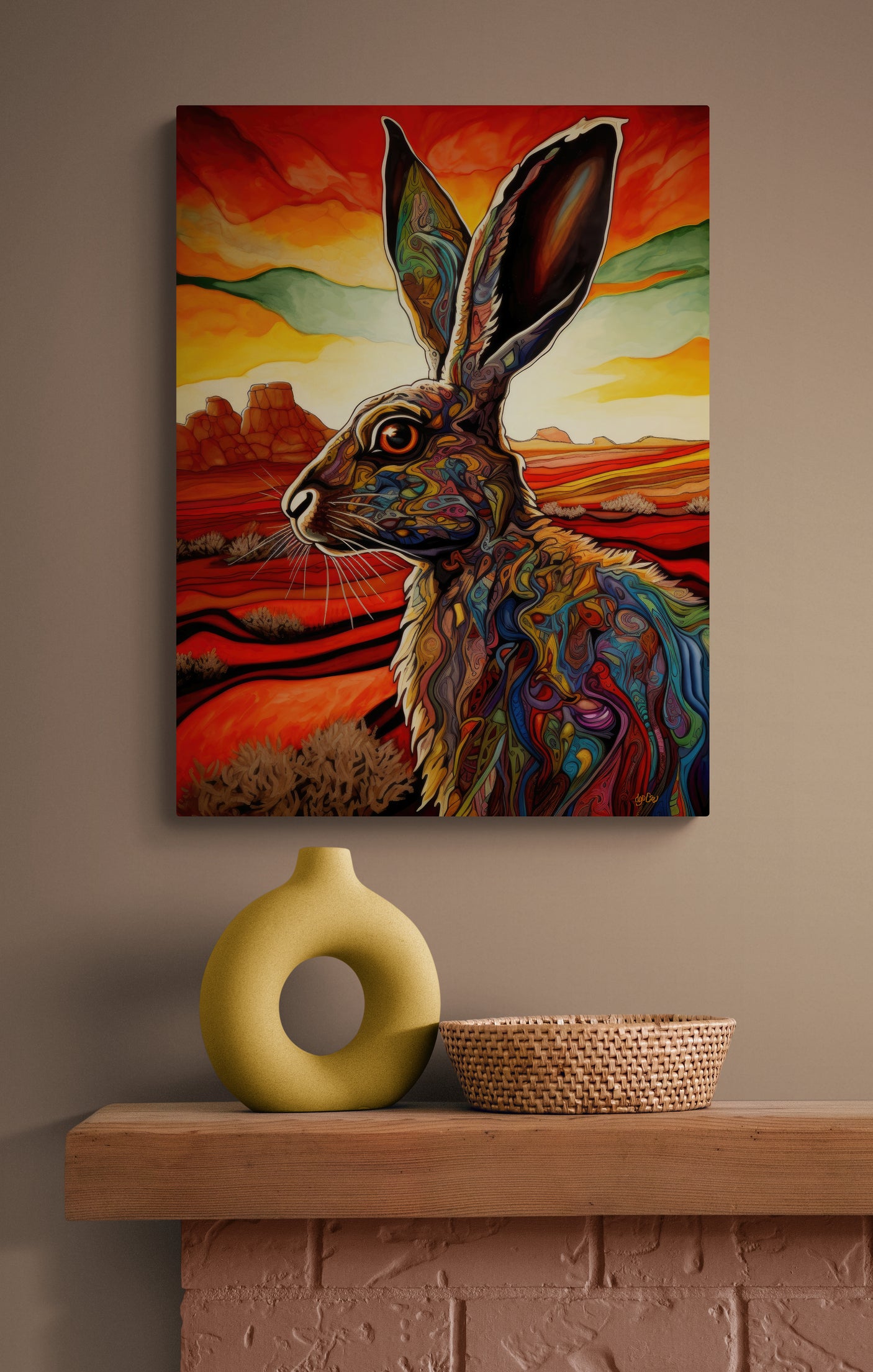 SUNSET JACKRABBIT