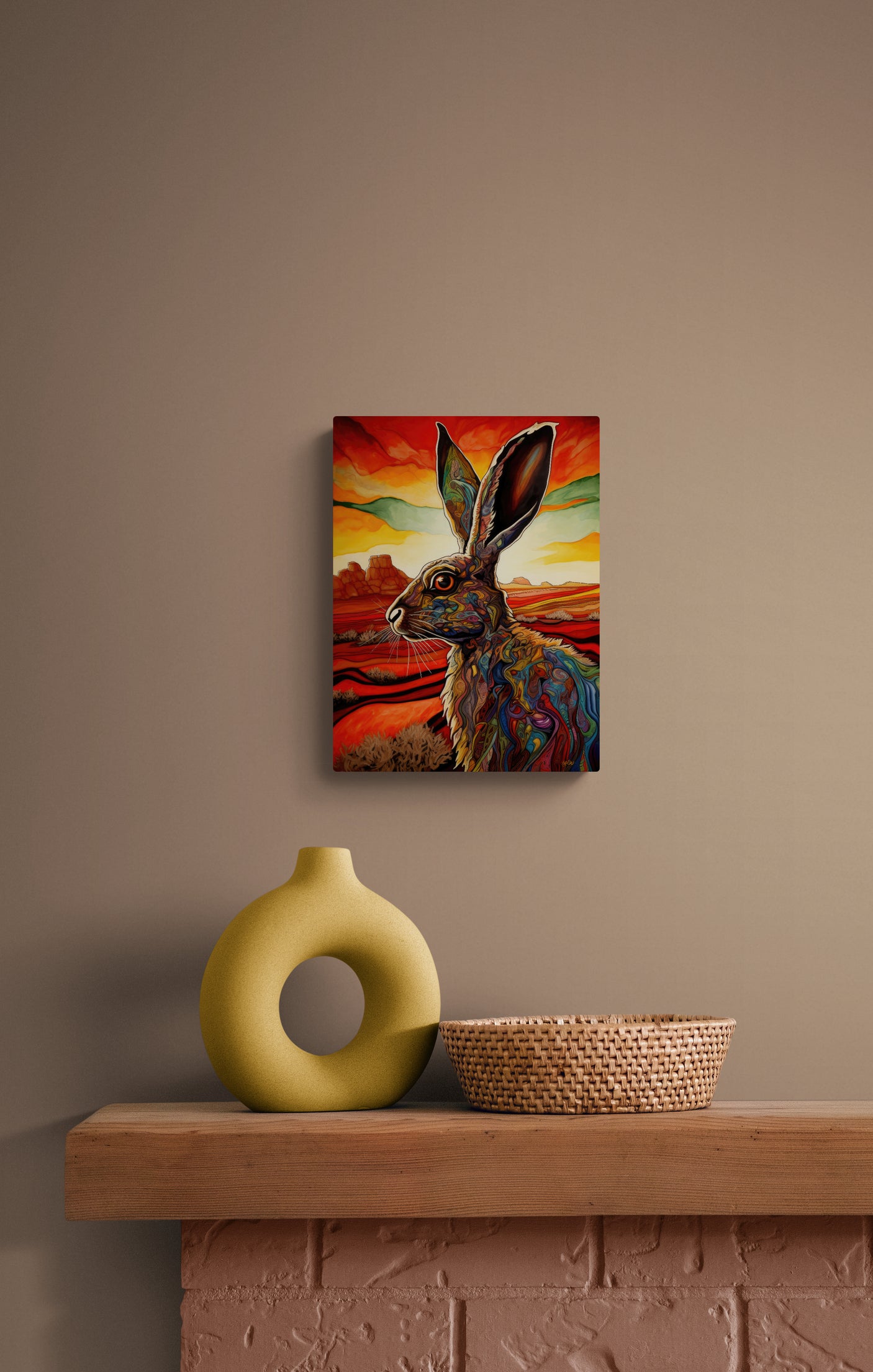 SUNSET JACKRABBIT