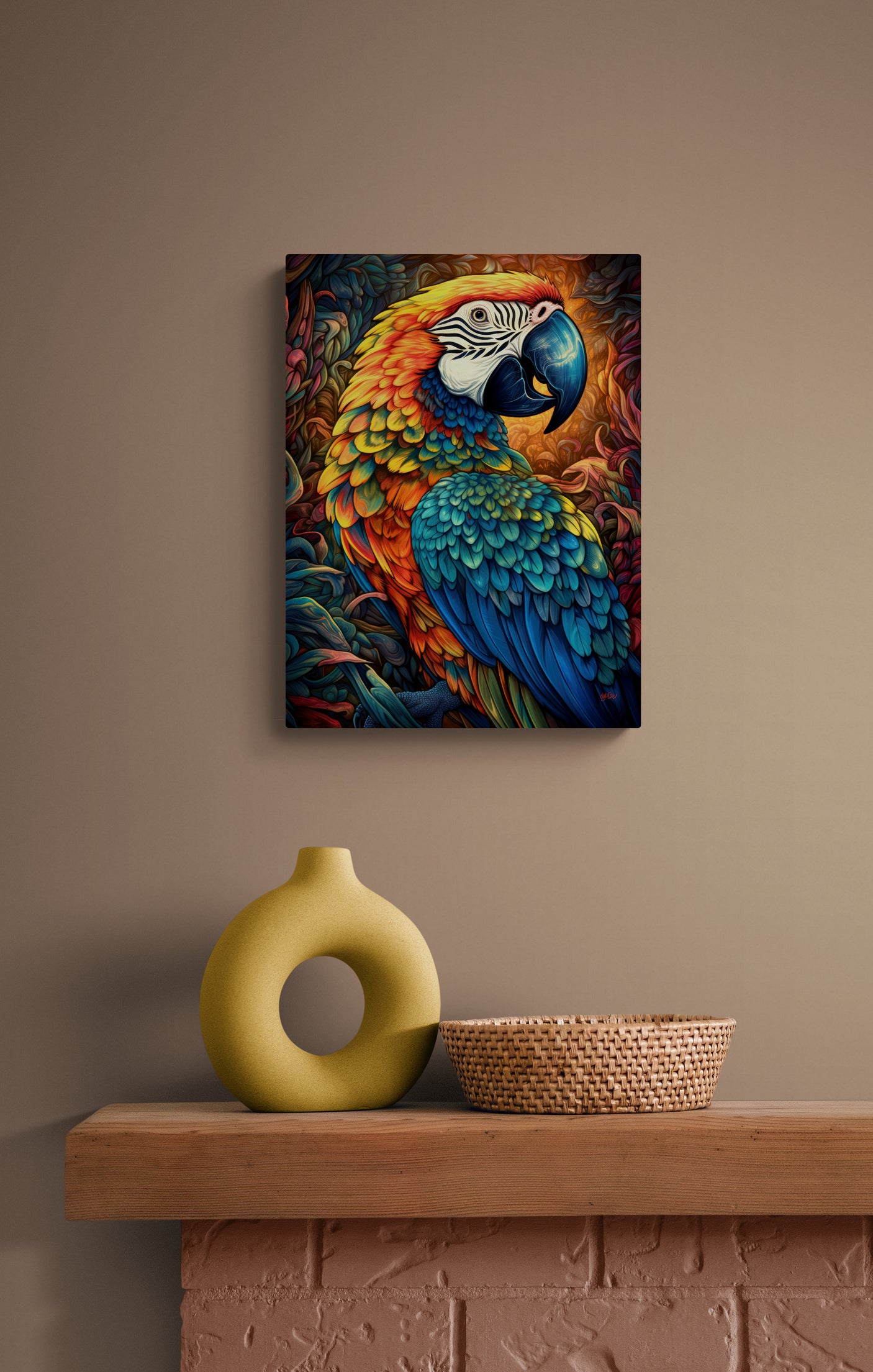 VIBRANT MACAW