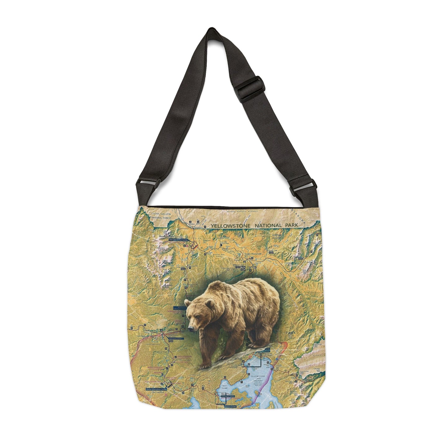 YELLOWSTONE NATIONAL PARK - Adjustable Tote Bag