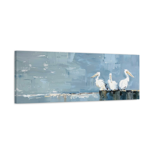 PLEIN AIR PELICANS