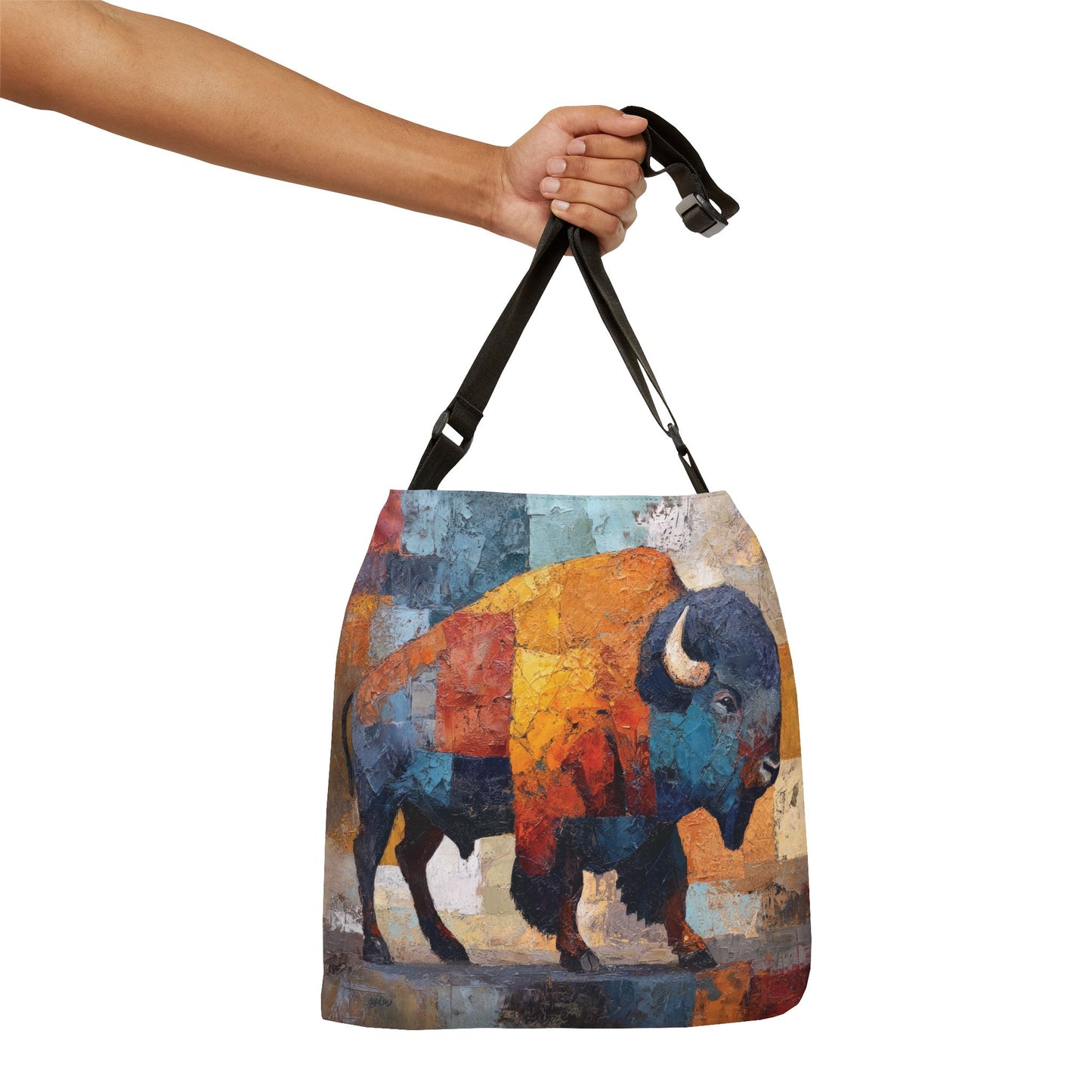 EARTH THUNDER BISON - Adjustable Tote Bag