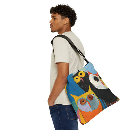 OWL PATROL - Adjustable Tote Bag
