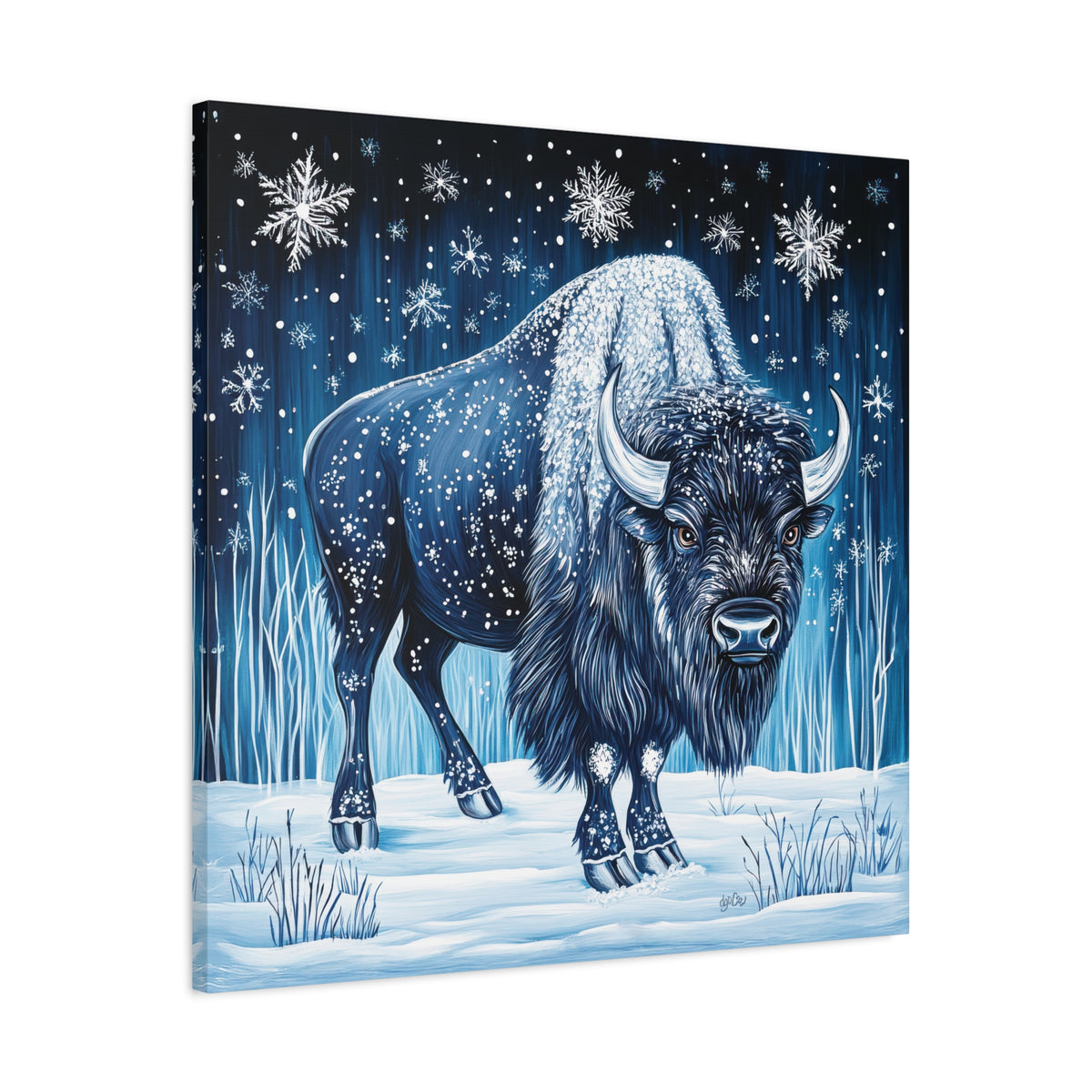 MIDNIGHT WINTER BISON