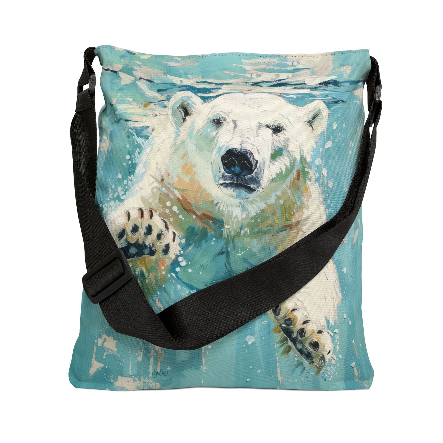 POLAR BEARING - Adjustable Tote Bag