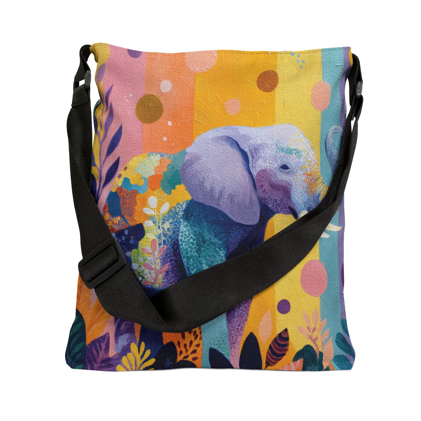 ELEPHANT PARTY - Adjustable Tote Bag