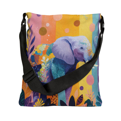 ELEPHANT PARTY - Adjustable Tote Bag