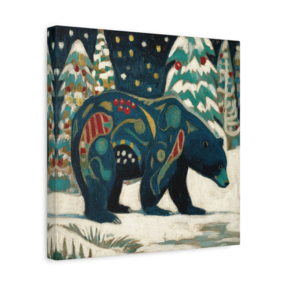 SNOWY NIGHT BEAR