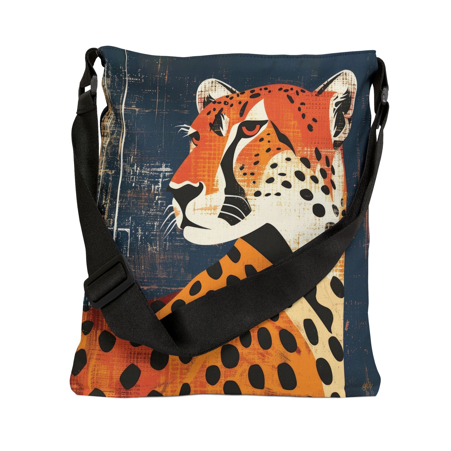 RETRO CHEETAHS - Adjustable Tote Bag
