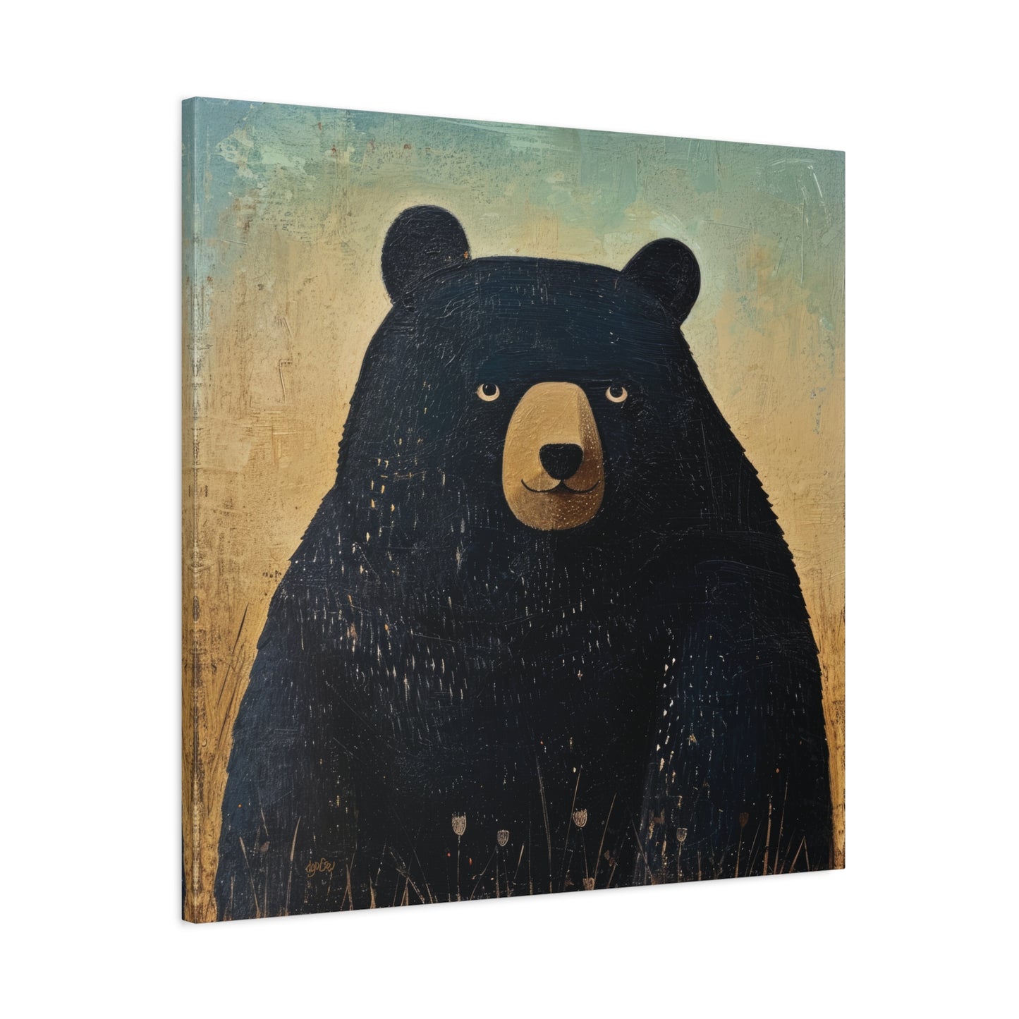 CONTENT BLACK BEAR