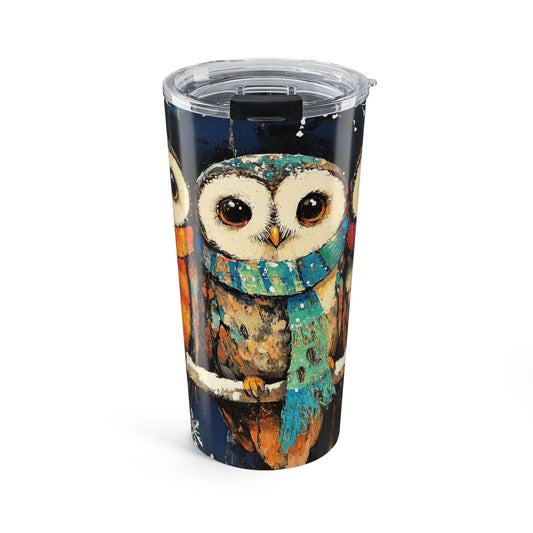LITTLE WINTER OWLS - Tumbler 20oz