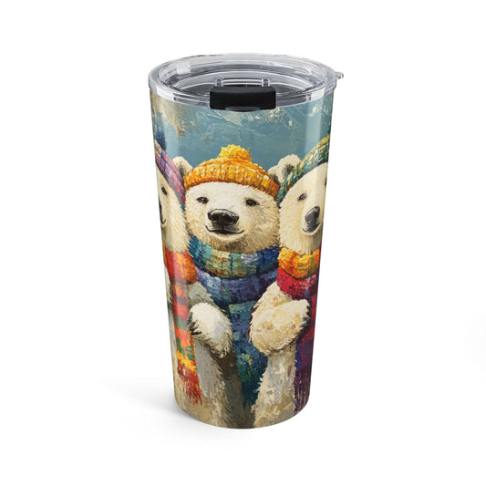 LITTLE WINTER POLAR BEARS - Tumbler 20oz