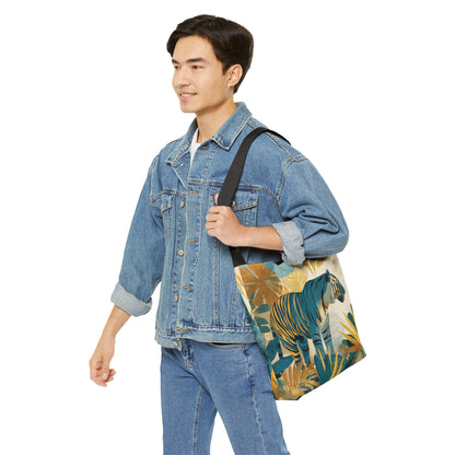 RETRO TIGER - Adjustable Tote Bag