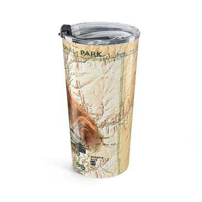 ZION NATIONAL PARK -  LION Tumbler 20oz