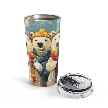 LITTLE WINTER POLAR BEARS - Tumbler 20oz