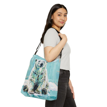 POLAR BEARING - Adjustable Tote Bag
