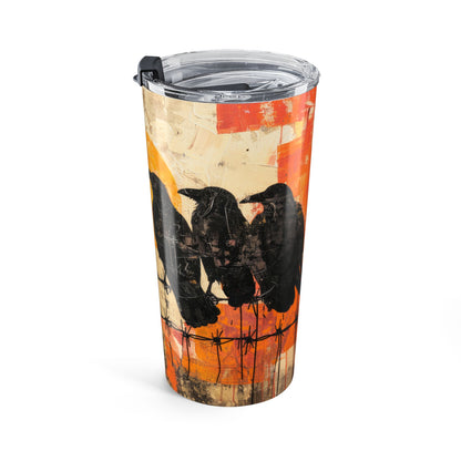 BARBED WIRE RAVENS - Tumbler 20oz