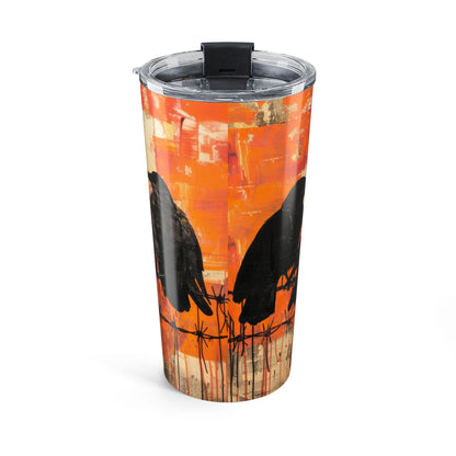 BARBED WIRE RAVENS - Tumbler 20oz