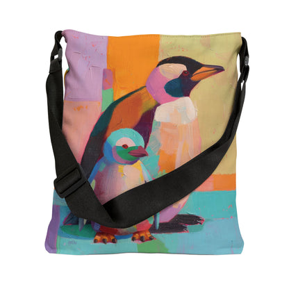 PENGUIN LOVE  - Adjustable Tote Bag