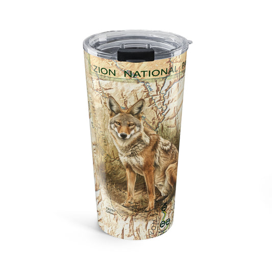 ZION NATIONAL PARK -  COYOTE Tumbler 20oz