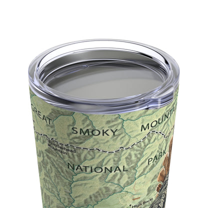 GREAT SMOKY MOUNTAINS NATIONAL PARK -  WILD TURKEY Tumbler 20oz