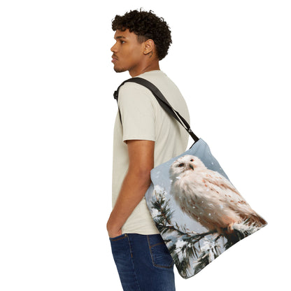 SNOWY OWL – Adjustable Tote Bag