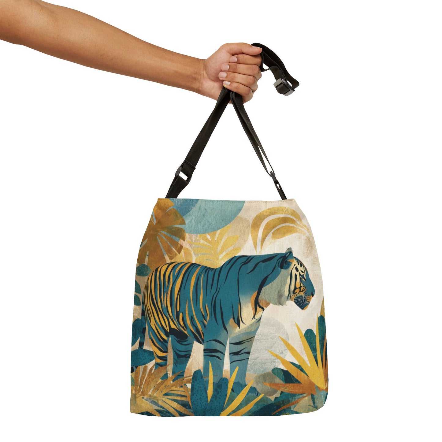 RETRO TIGER - Adjustable Tote Bag