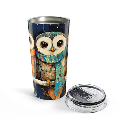 LITTLE WINTER OWLS - Tumbler 20oz