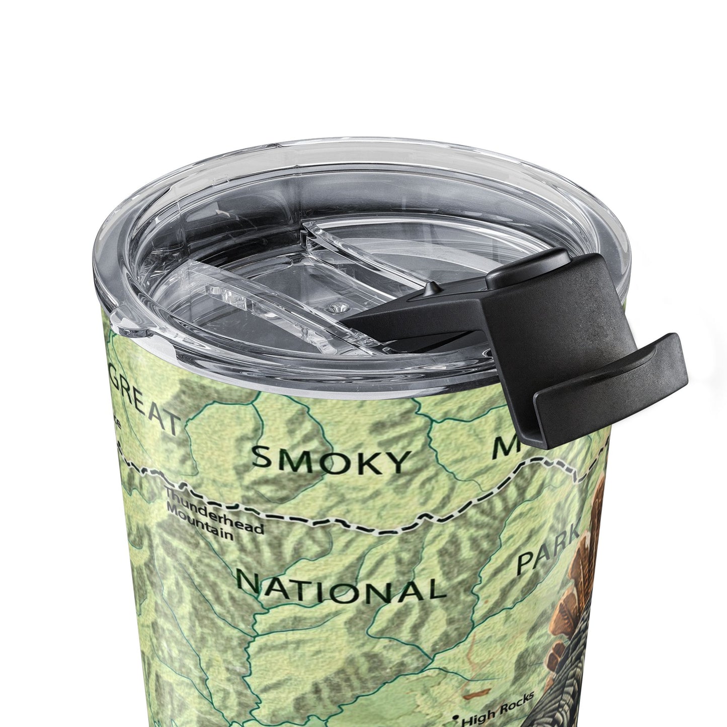 GREAT SMOKY MOUNTAINS NATIONAL PARK -  WILD TURKEY Tumbler 20oz