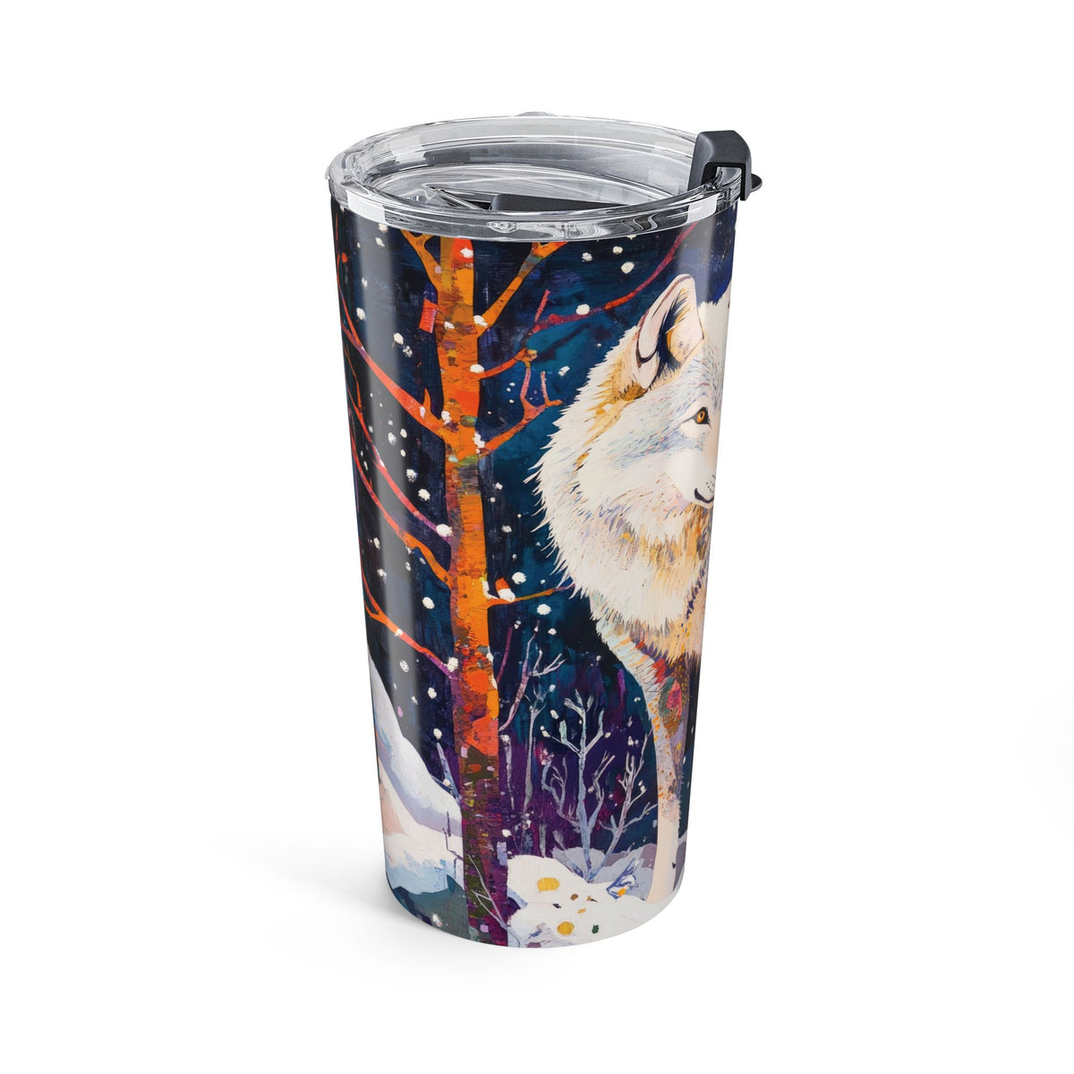 WHITE WOLF - 20 oz Tumbler