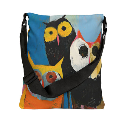 OWL PATROL - Adjustable Tote Bag