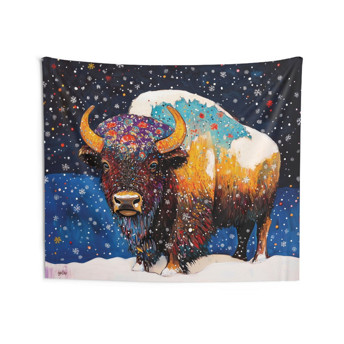 EARTH SPIRIT BISON – Wall Tapestry