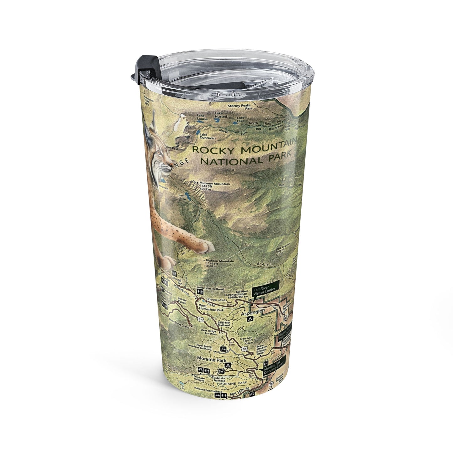 ROCKY MOUNTAIN NATIONAL PARK - LYNX Tumbler 20oz