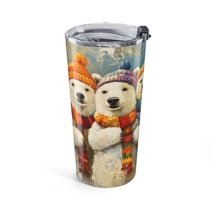 LITTLE WINTER POLAR BEARS - Tumbler 20oz