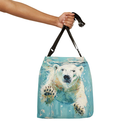 POLAR BEARING - Adjustable Tote Bag