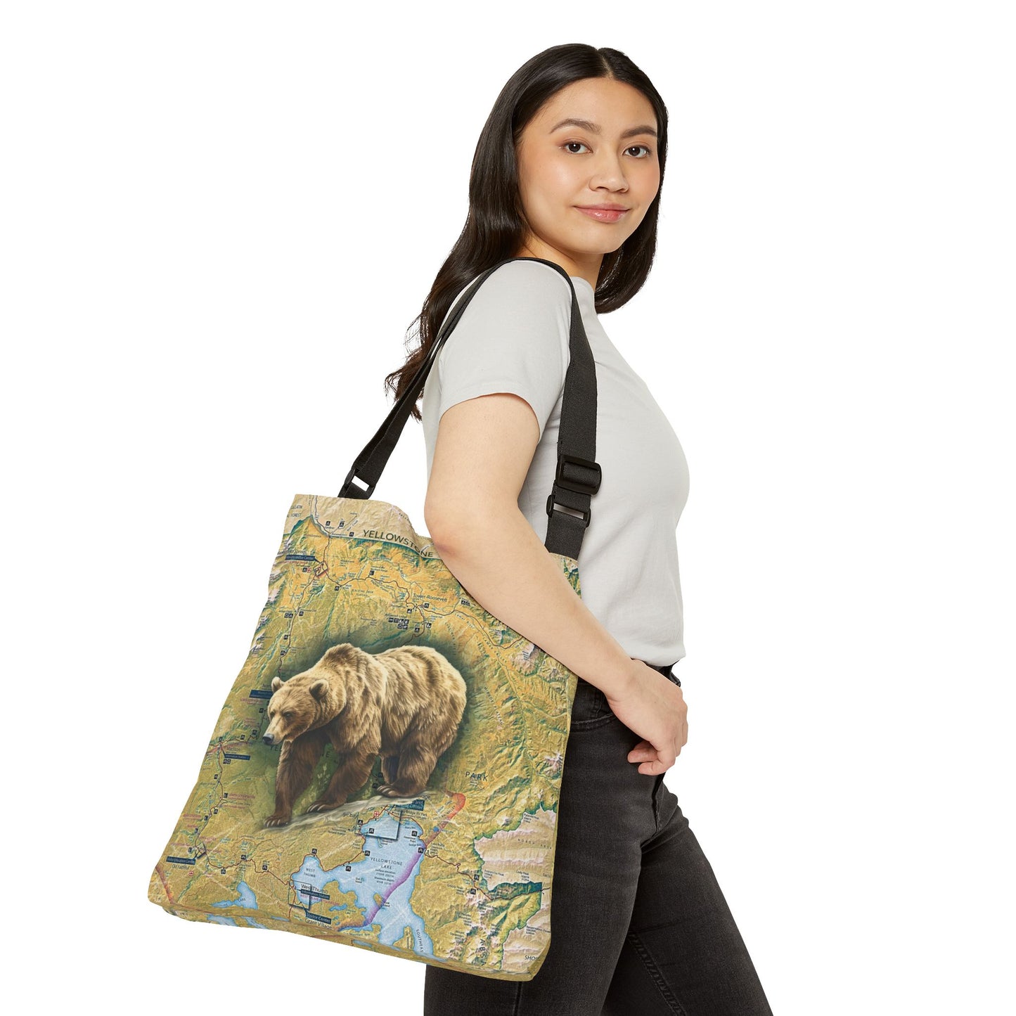 YELLOWSTONE NATIONAL PARK - Adjustable Tote Bag