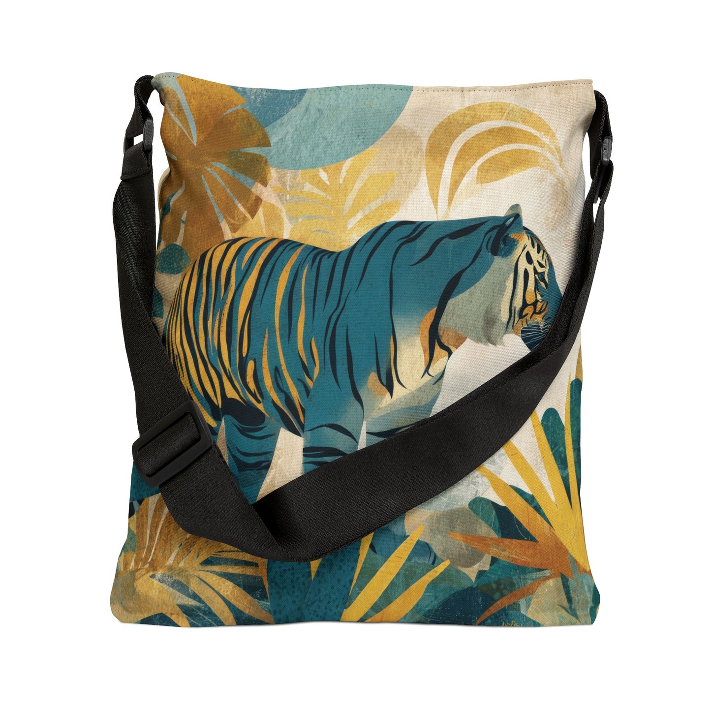 RETRO TIGER - Adjustable Tote Bag