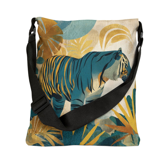 RETRO TIGER - Adjustable Tote Bag