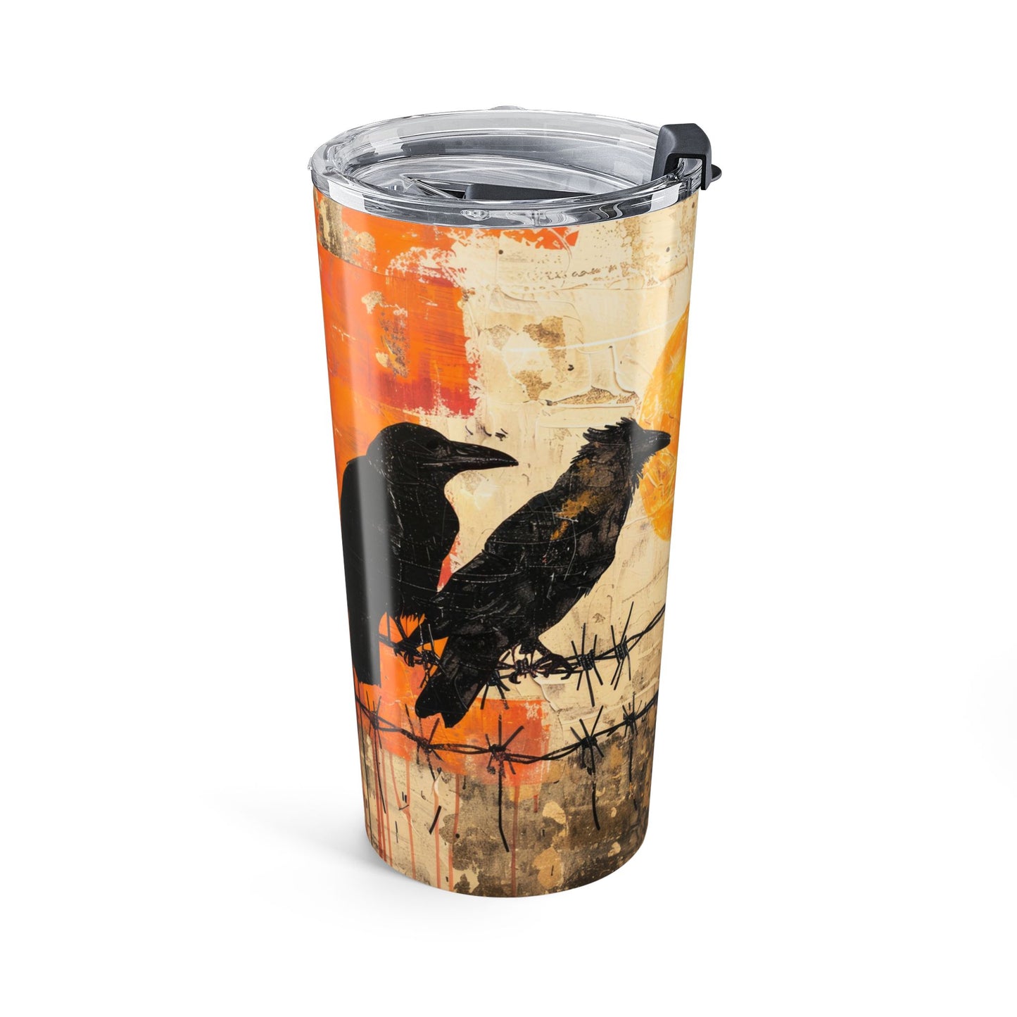 BARBED WIRE RAVENS - Tumbler 20oz