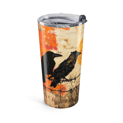 BARBED WIRE RAVENS - Tumbler 20oz