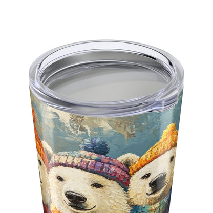 LITTLE WINTER POLAR BEARS - Tumbler 20oz