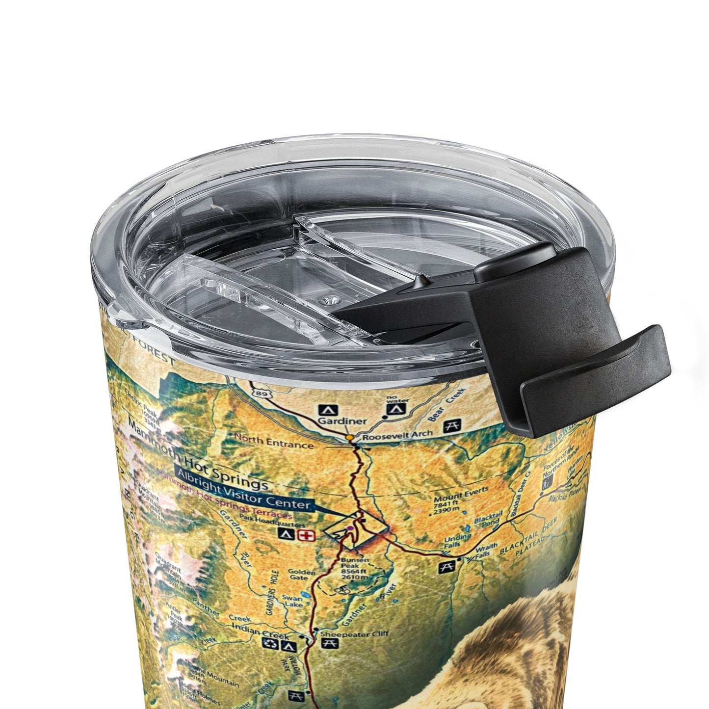 YELLOWSTONE NATIONAL PARK -  GRIZZLY Tumbler 20oz