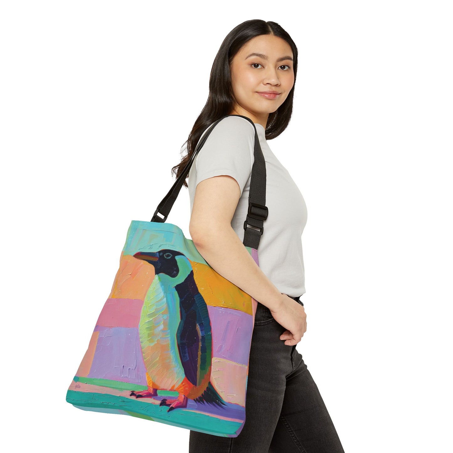 PENGUIN LOVE  - Adjustable Tote Bag