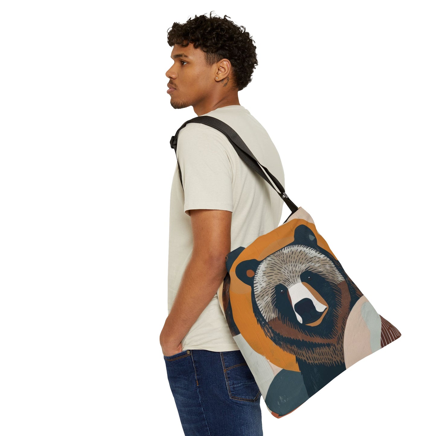 BROWN BEARS – Adjustable Tote Bag