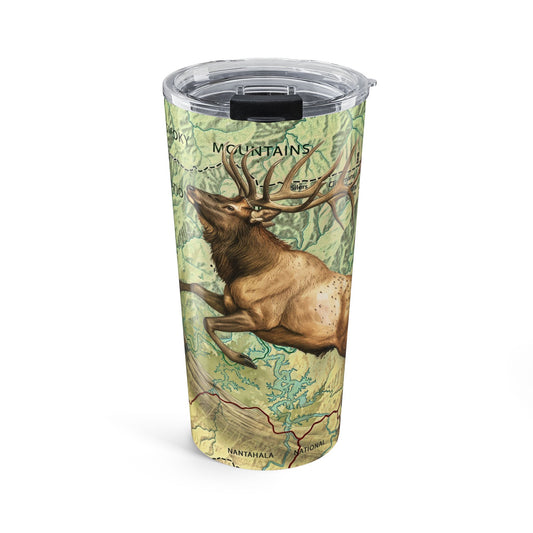 GREAT SMOKY MOUNTAINS NATIONAL PARK -  ELK Tumbler 20oz