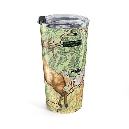 GREAT SMOKY MOUNTAINS NATIONAL PARK -  ELK Tumbler 20oz