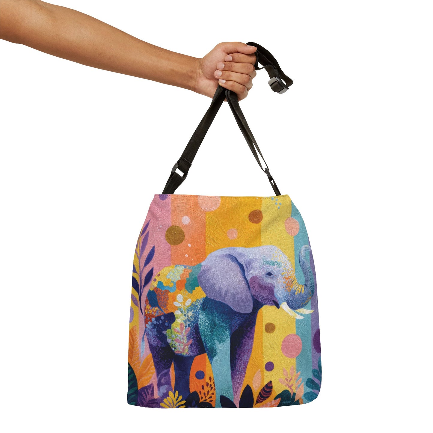 ELEPHANT PARTY - Adjustable Tote Bag