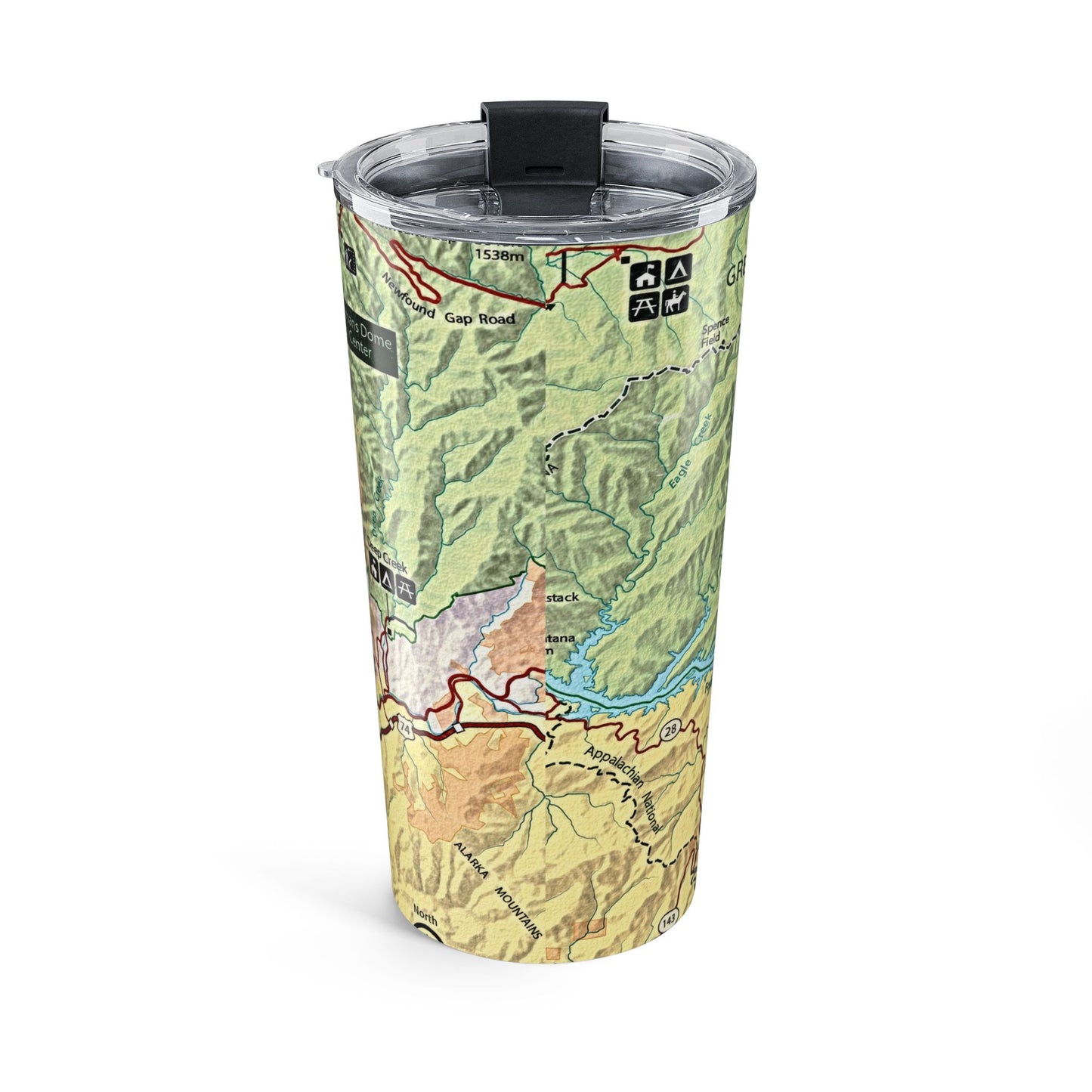 GREAT SMOKY MOUNTAINS NATIONAL PARK -  WILD TURKEY Tumbler 20oz