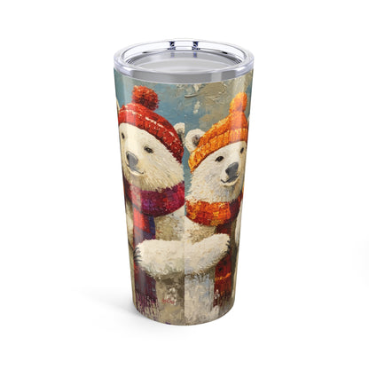 LITTLE WINTER POLAR BEARS - Tumbler 20oz
