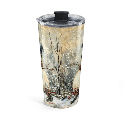 VINTAGE SNOWMEN - Tumbler 20oz